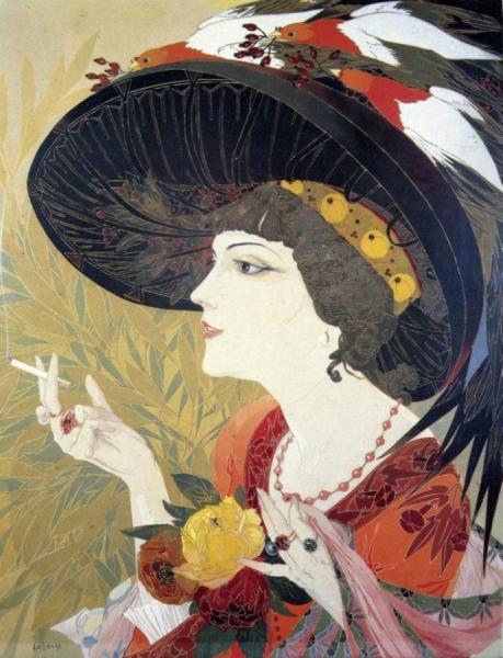 La Fumeuse by Georges De Feure