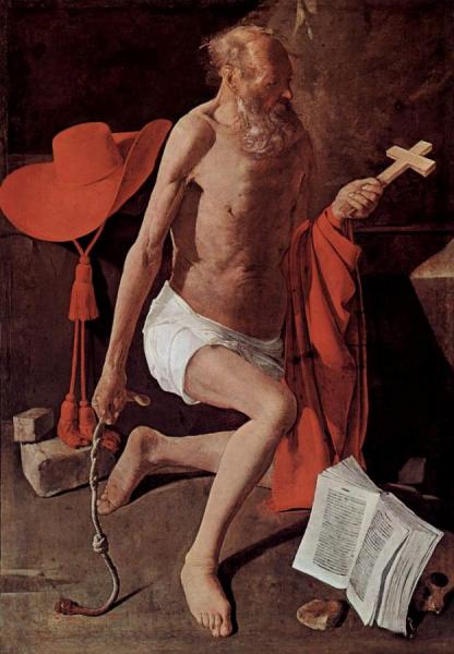 Saint Jerome by Georges De La Tour