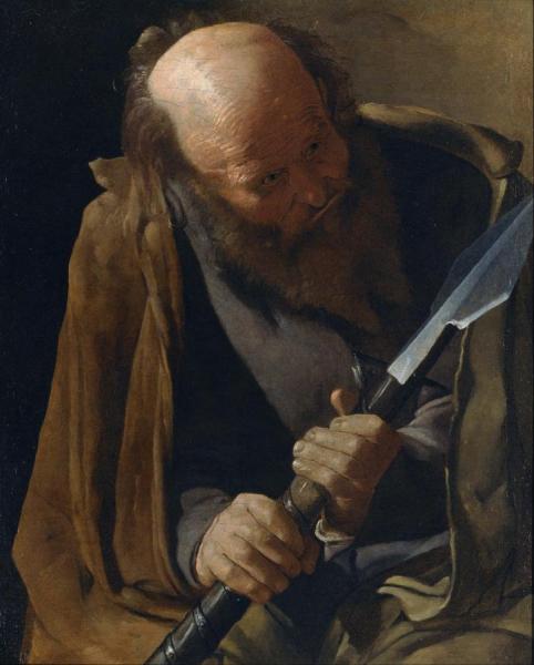 St.thomas by Georges De La Tour