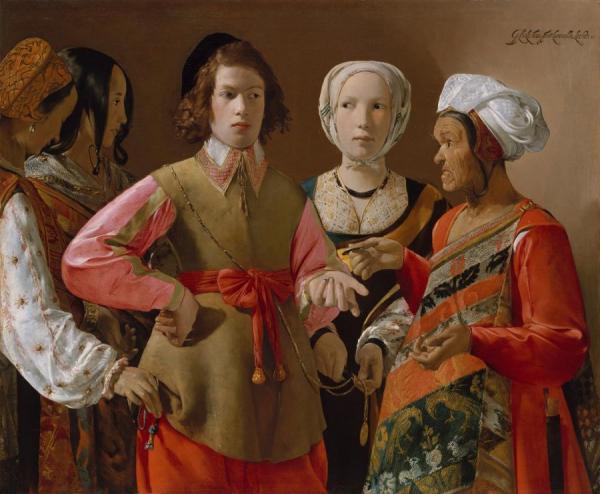 The Fortune Teller by Georges De La Tour