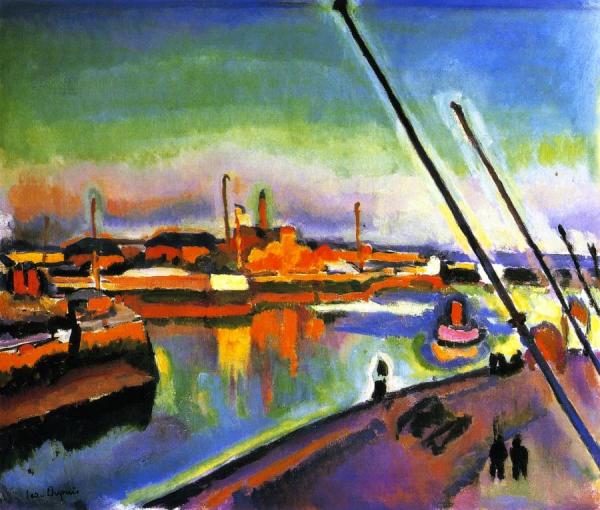 Notre Dame-embankment, Le Havre by Georges Dupuis