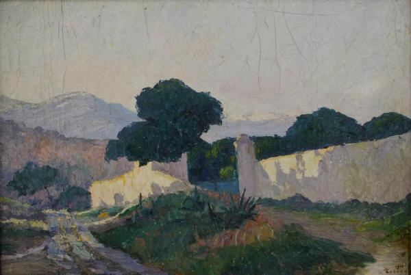 Cagnes by Georges Emile Lebacq
