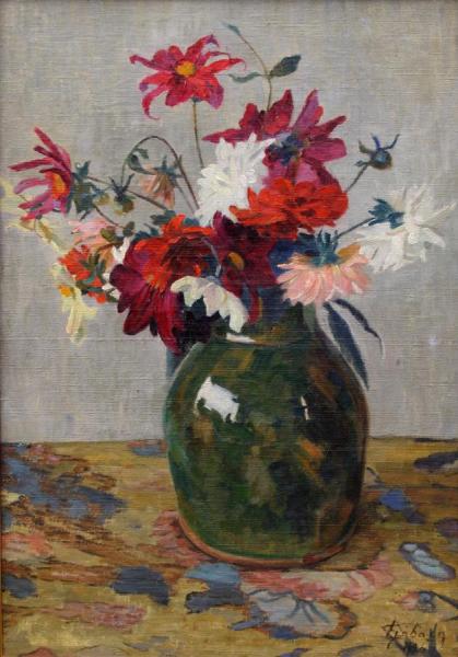 Daisies by Georges Emile Lebacq