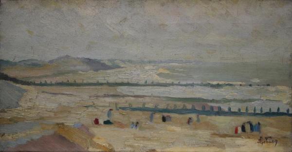 Dunes In Flanders by Georges Emile Lebacq Oil Painting Reproductions