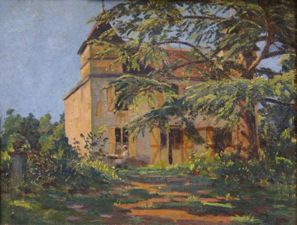 La Montagne, Cougnac by Georges Emile Lebacq