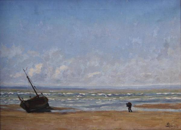 Marée Montante by Georges Emile Lebacq Oil Painting Reproductions
