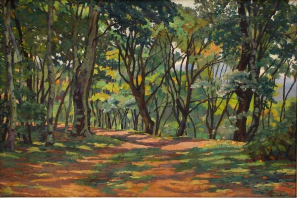 The Mountain, Cougnac by Georges Emile Lebacq