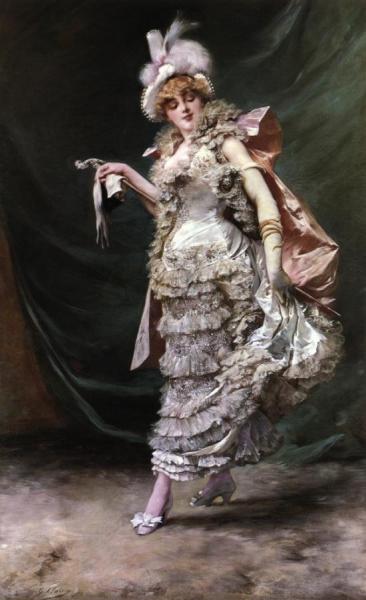 Georges Jules Victor Clairin La Promenade