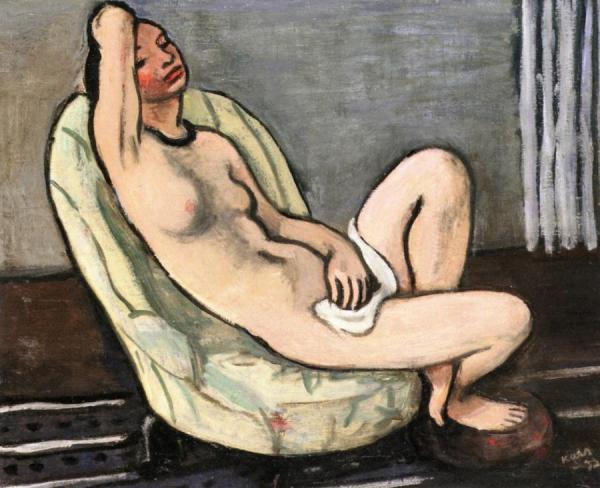 Nude Woman by Georges Kars Oil Painting Reproductions