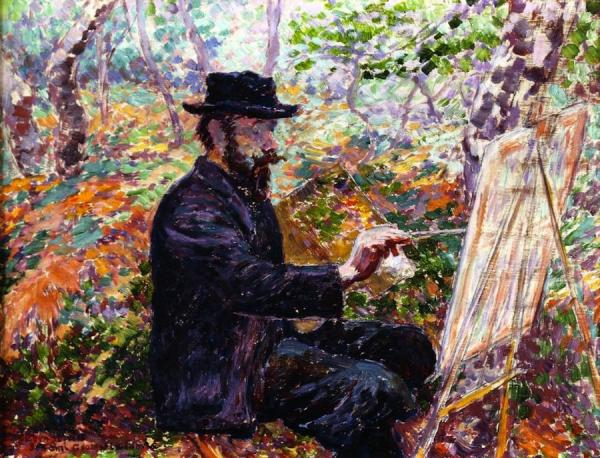 Georges Lacombe Paul Ranson On The Grounds