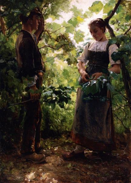 At The Springtime Of Life by Georges Laugée