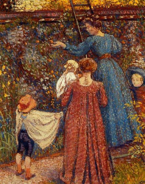 Picking Fruit (no.2) by Georges Lemmen