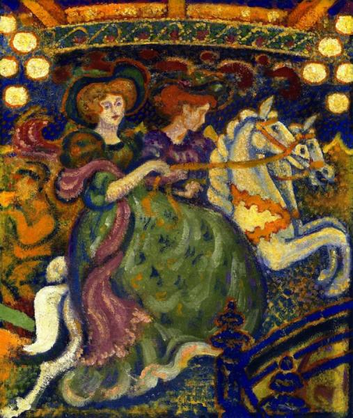 The Carousel by Georges Lemmen