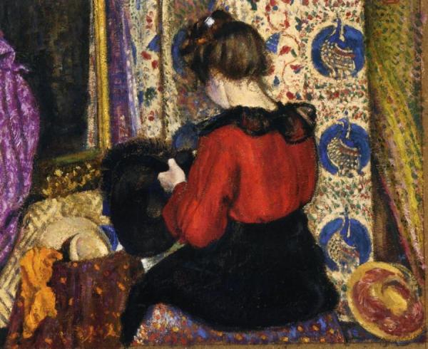 The Milliner by Georges Lemmen
