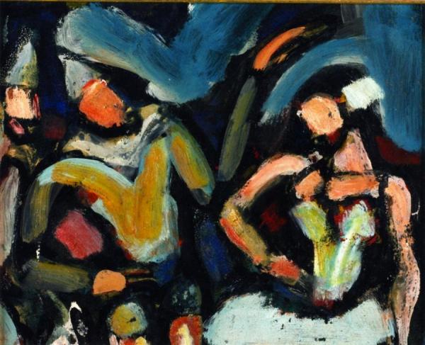 A Parade by Georges Rouault Oil Painting Reproductions