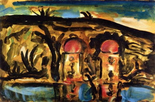 African Landscape - For Ubu by Georges Rouault