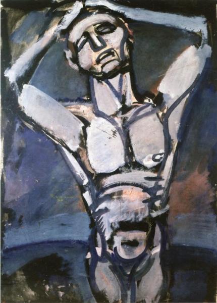 Are We Not All Slaves? (study For Miserere) by Georges Rouault