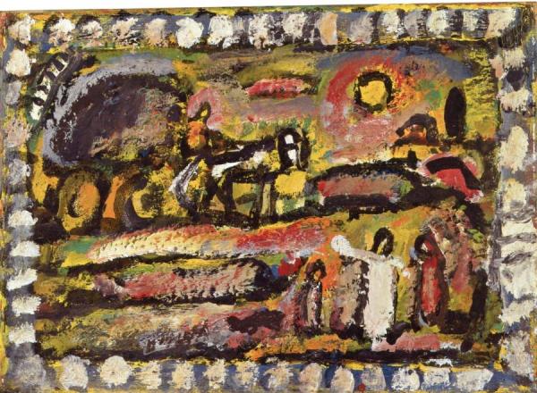 Biblical Landscape by Georges Rouault Oil Painting Reproductions