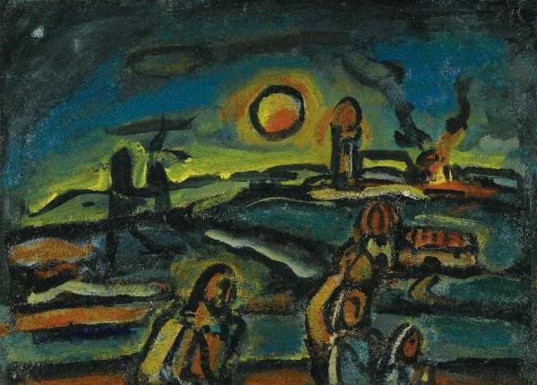 Georges Rouault Biblical Landscape
