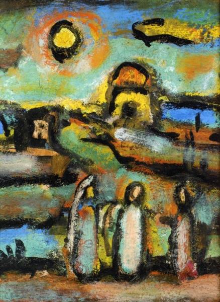 Biblical Scene by Georges Rouault