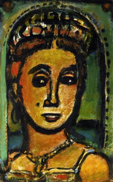 Carmencita Ii by Georges Rouault