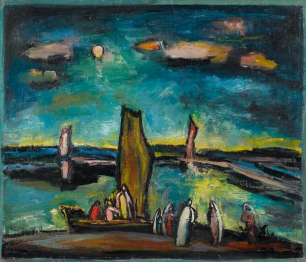 Christ And The Fishermen, 1939 by Georges Rouault