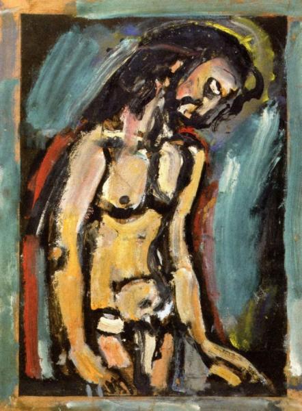 Christ Aux Outrages by Georges Rouault
