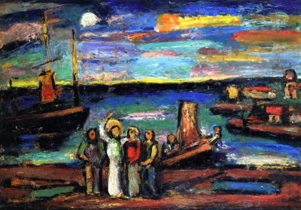 Georges Rouault Christ Of The Fishermen