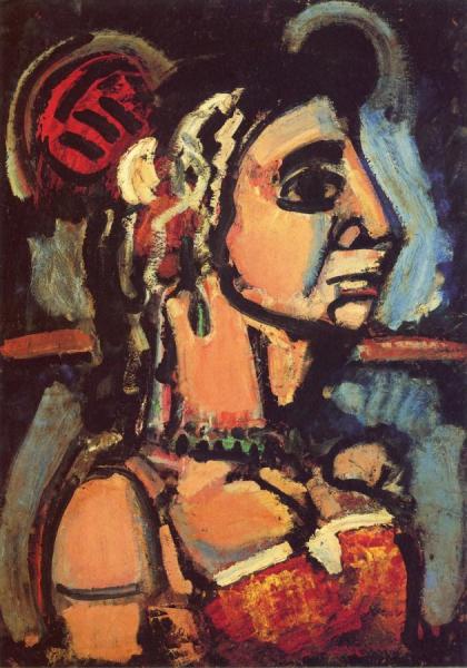 Circus Girl by Georges Rouault