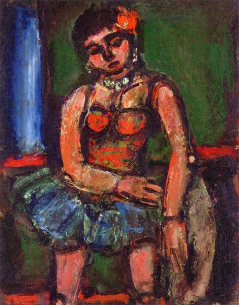Circus Girl by Georges Rouault