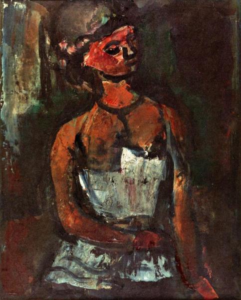 Circus Girl by Georges Rouault Oil Painting Reproductions