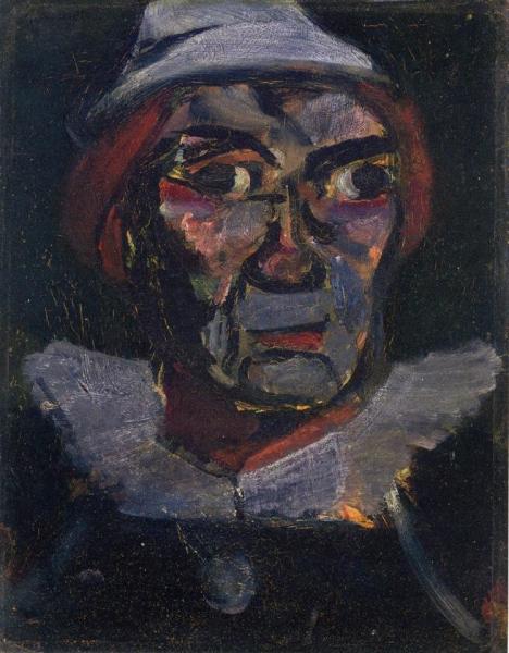 Clown by Georges Rouault