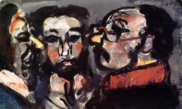 Confrontation by Georges Rouault