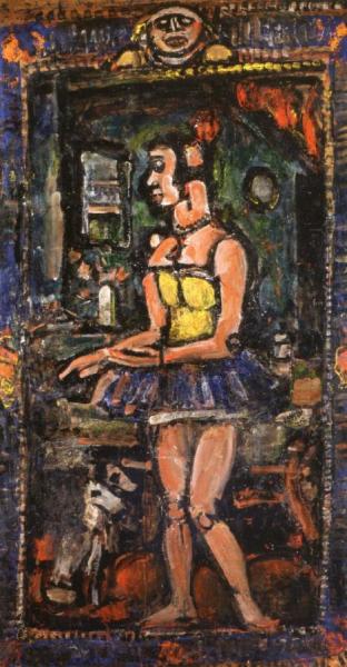Dancer by Georges Rouault