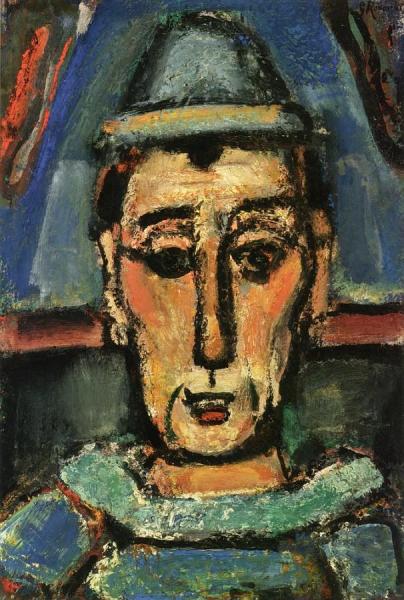 English Clown by Georges Rouault