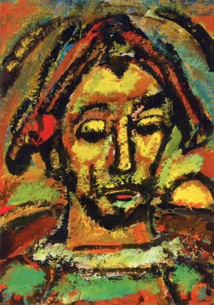 Harlequin by Georges Rouault