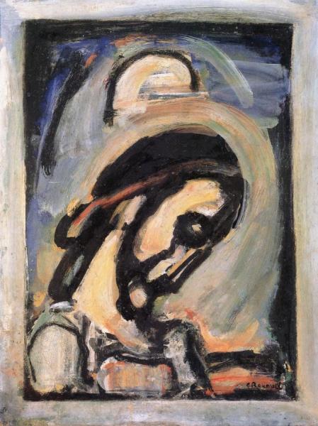 Head Of Christ by Georges Rouault