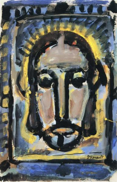 Holy Face by Georges Rouault Oil Painting Reproductions