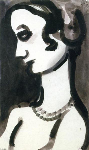 Hortense / Virgins And Non-virgins by Georges Rouault