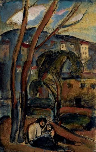 La Petite Banlieue by Georges Rouault