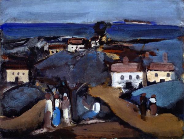 Landscape In Brittany by Georges Rouault