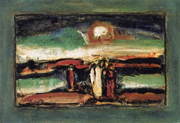 Landscape - Passion by Georges Rouault