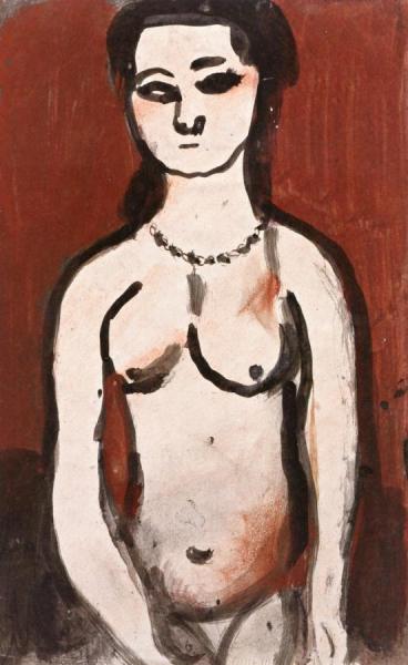 Nude Woman by Georges Rouault