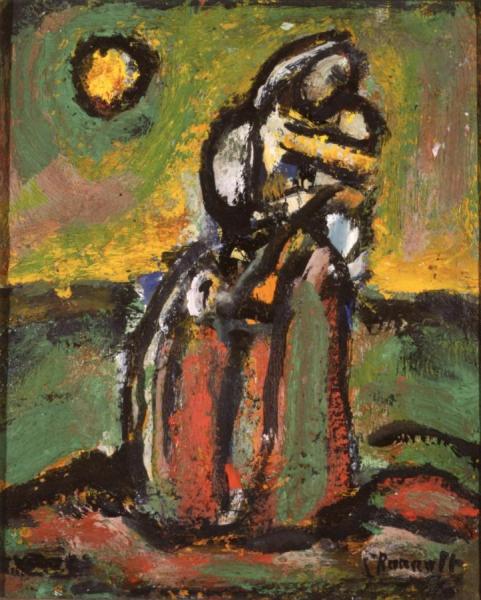 Old Faubourg by Georges Rouault