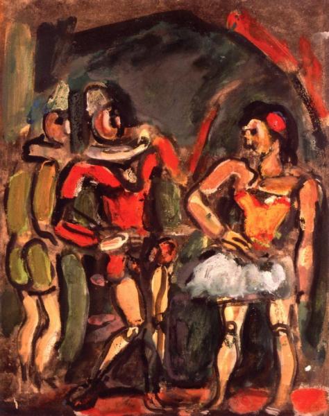 Parade by Georges Rouault Oil Painting Reproductions