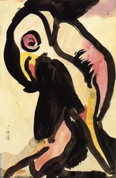 Parrot by Georges Rouault