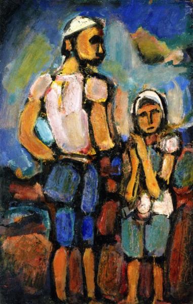 Peasants by Georges Rouault