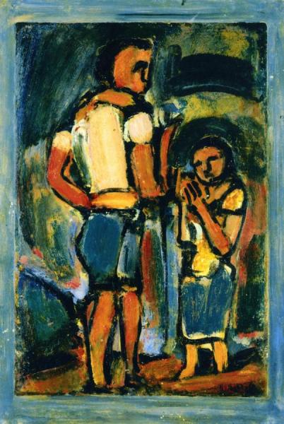 Peasants by Georges Rouault