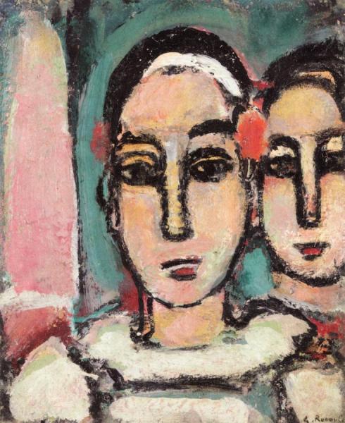 Pierrot by Georges Rouault