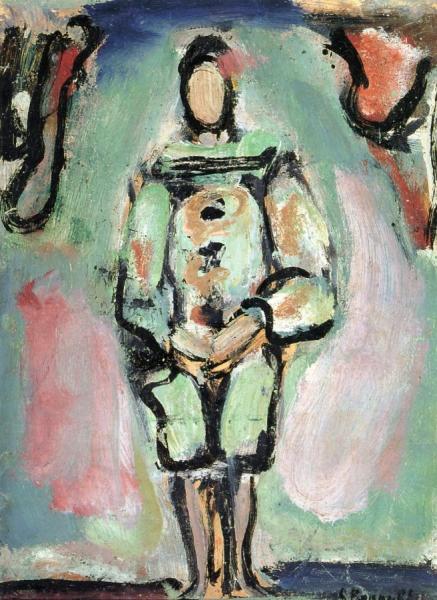 Pierrot by Georges Rouault